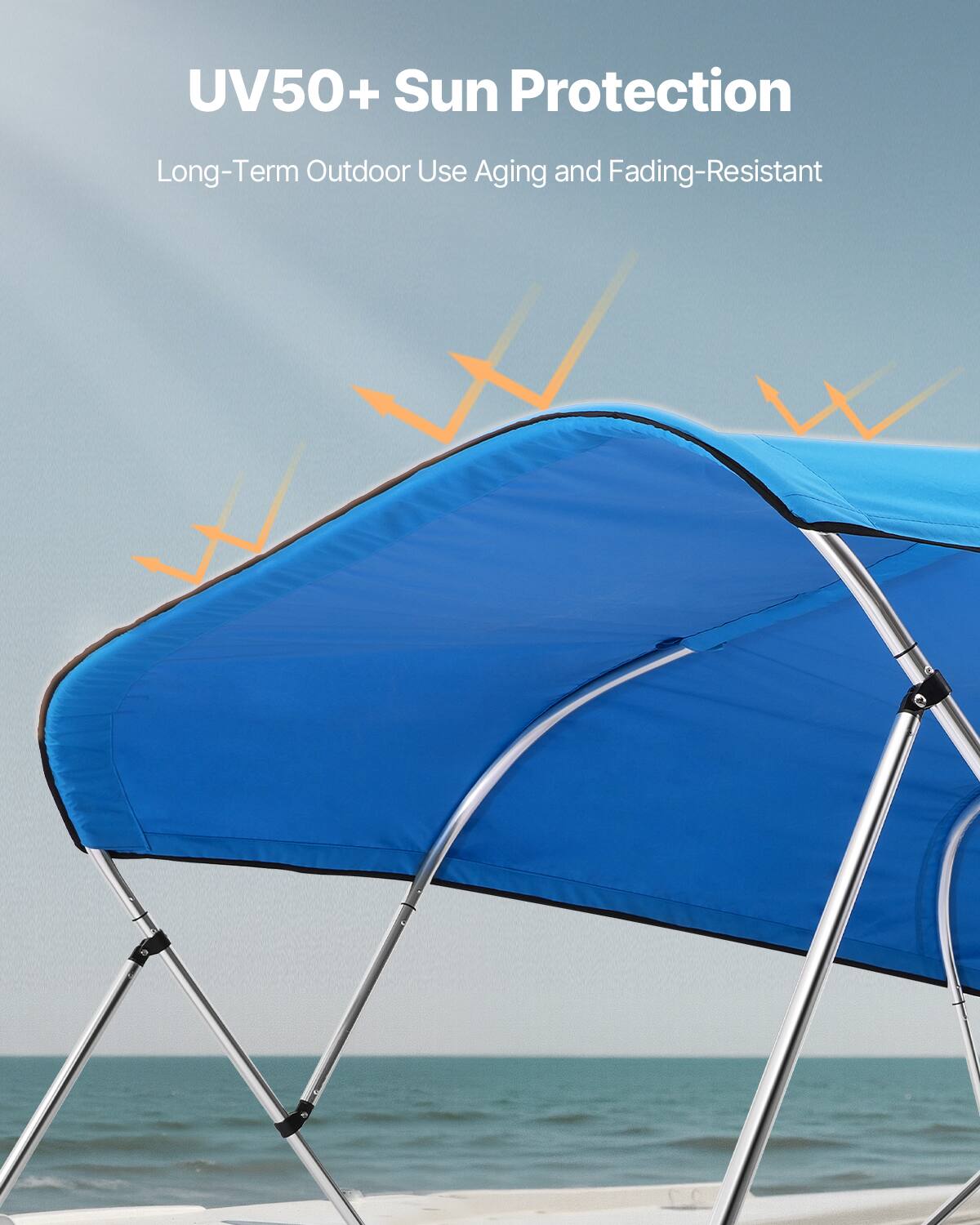 UV50+ Sun Protection  
Long-Term Outdoor Use Aging and Fading-Resistant