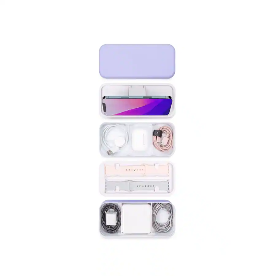 Function Accessories Function 101 BentoStack Tech Accessory Organizer Purple - Best Buy