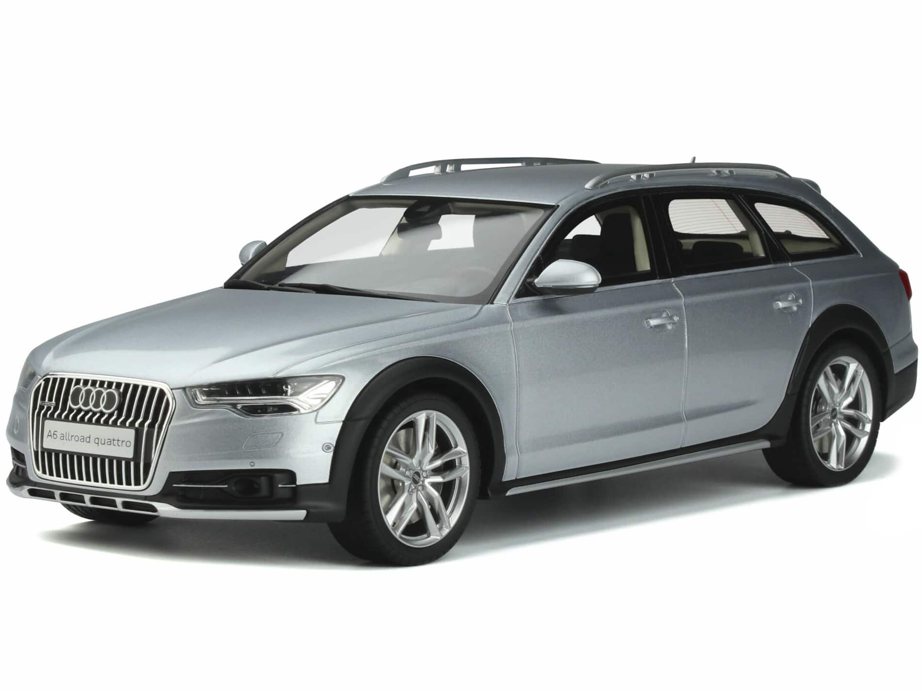 2019 Audi A6 (C7) Allroad Floret Silver Metallic 1/18 Model Car by GT Spirit price history on PriceWatchPro