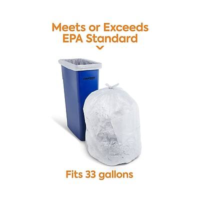 Meets or Exceeds EPA Standard  
Fits 33 gallons