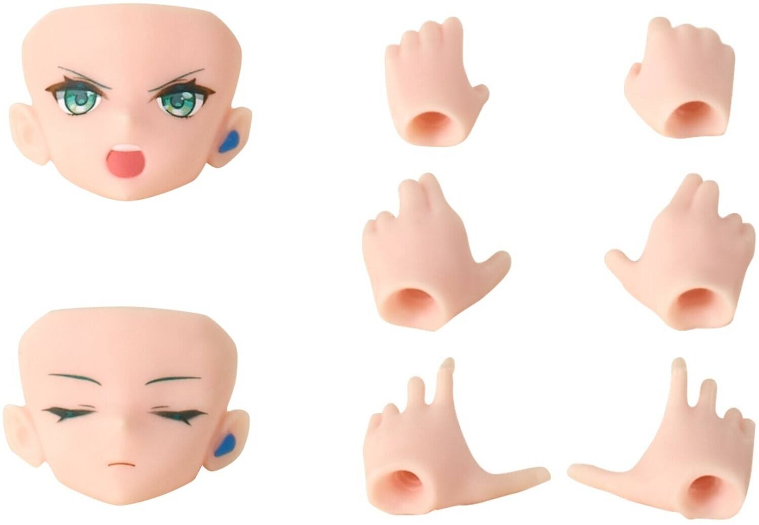 Alt View 4. PopMarket - Blokees - Hatsune Miku - Fantastics Series - Vivid Echoes Model Kit   - COLLECTIBLES - Multicolor.