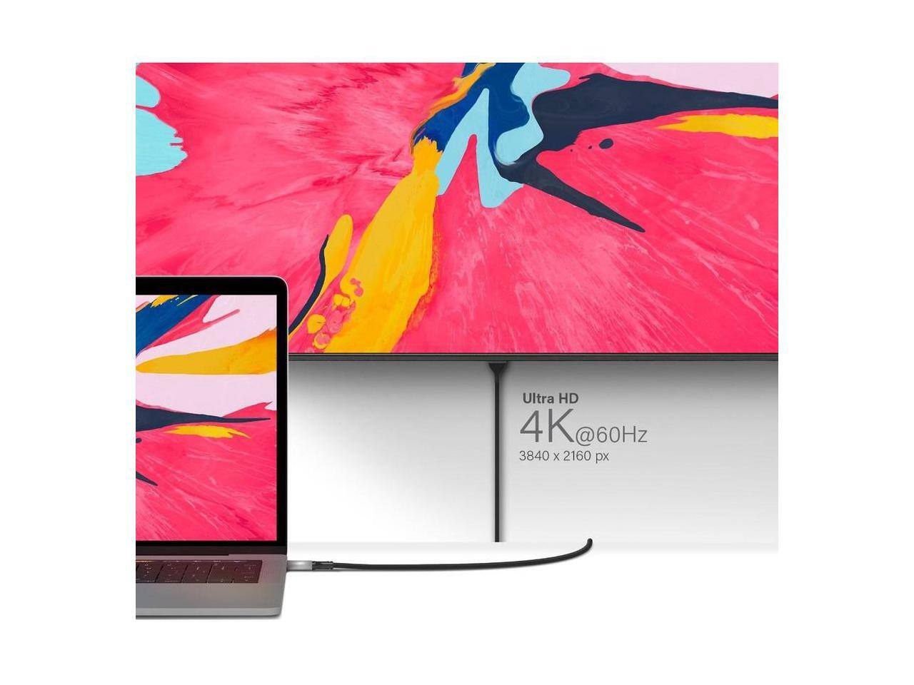 Ultra HD 4K@60Hz  
3840 x 2160 px