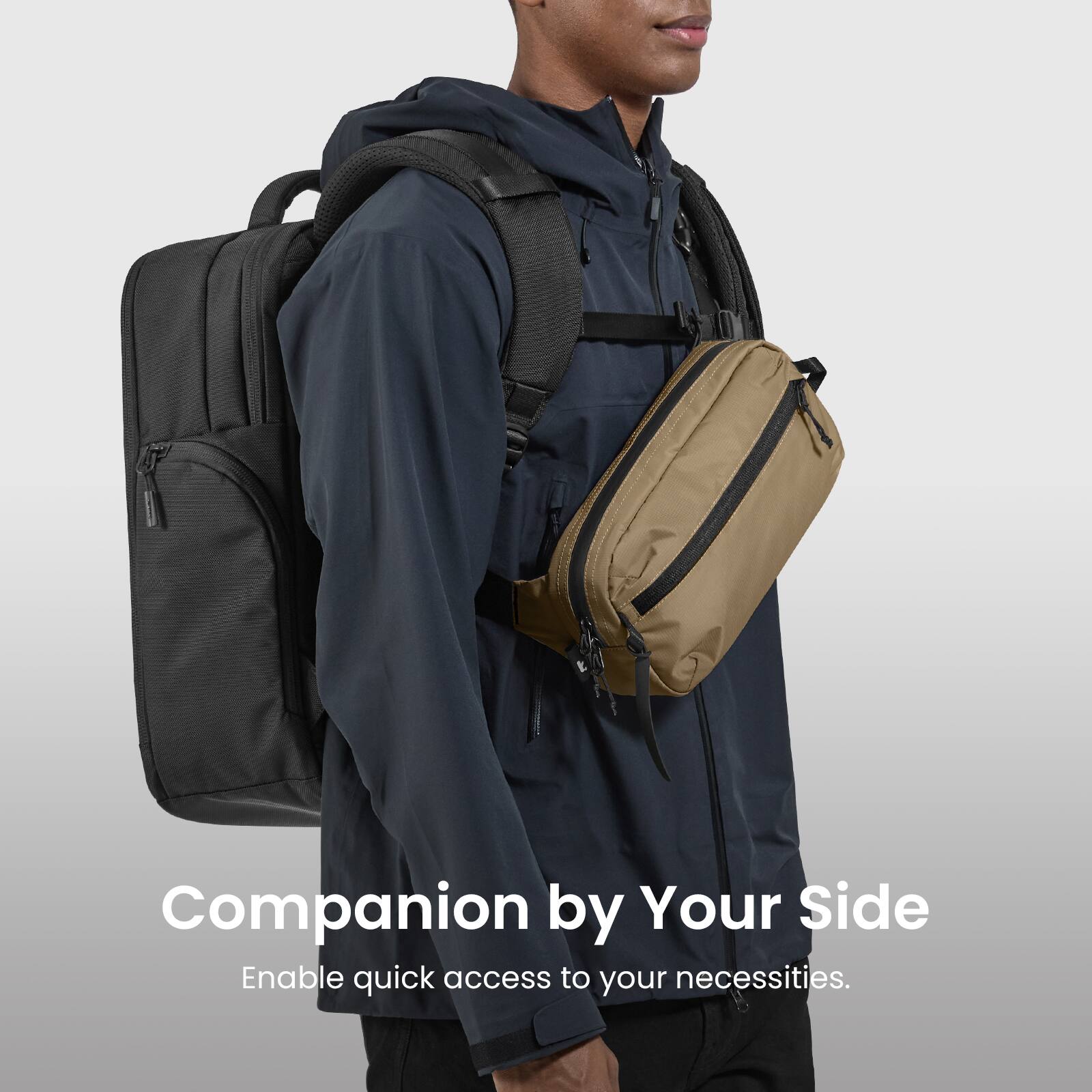 Companion by Your Side: Enable quick access to your necessities.