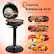 Electric Barbecue Grill Suitable for grilling and baking Steaks, Kebabs, Vegetables, and Roasted Chicken.