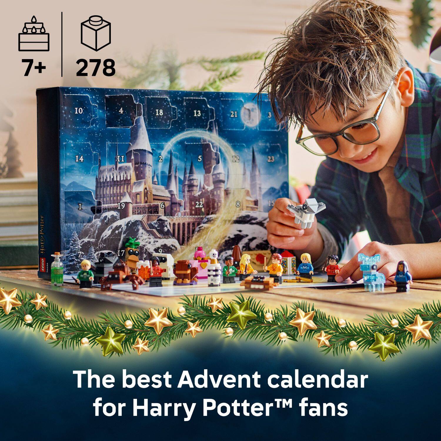 7+  
278  

The best Advent calendar for Harry Potter™ fans