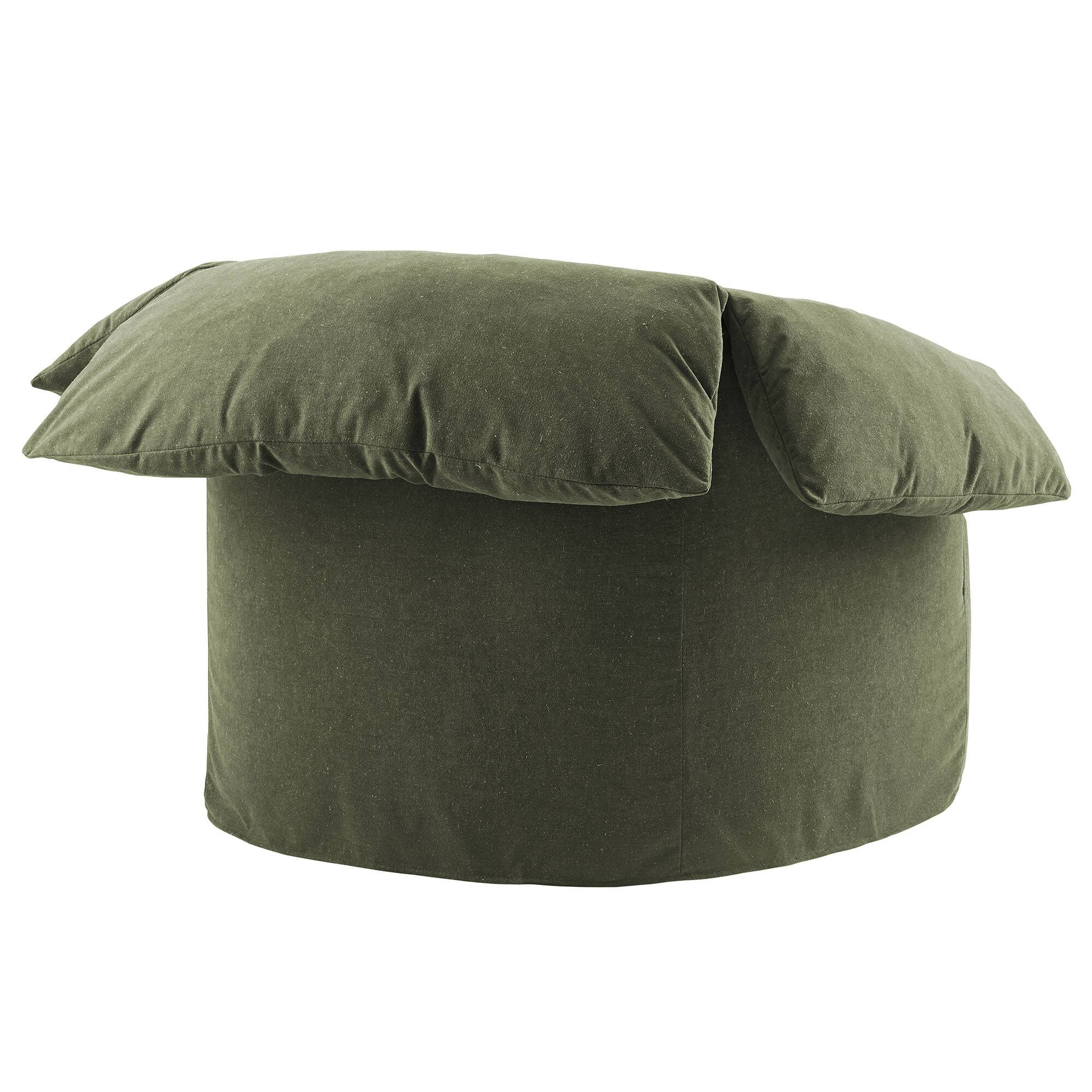 Alt View 3. Modway - Lark Slipcovered Fabric Oversized Armchair by Modway - Sage.
