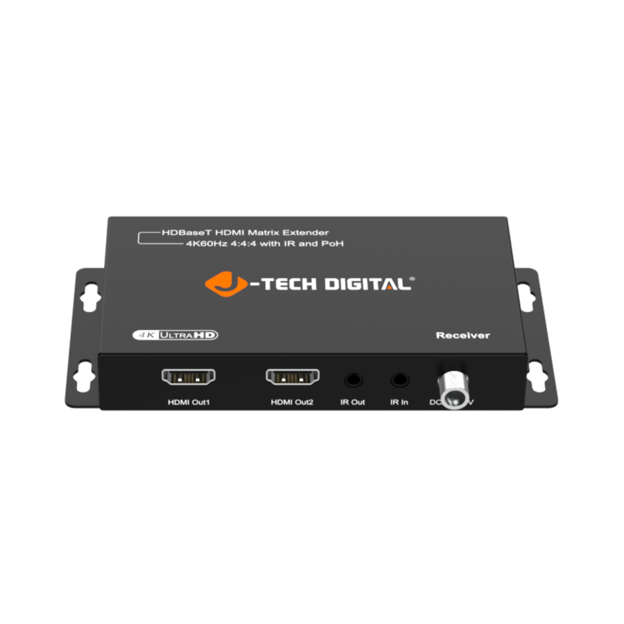 Multiple Signal Input J Tech Digital 4K 60Hz Multi Input HDMI VGA USB C Presentation Switch ...
