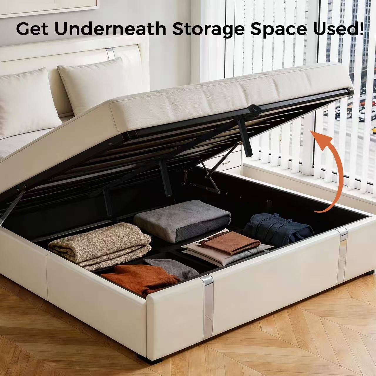 Get Underneath Storage Space Used!