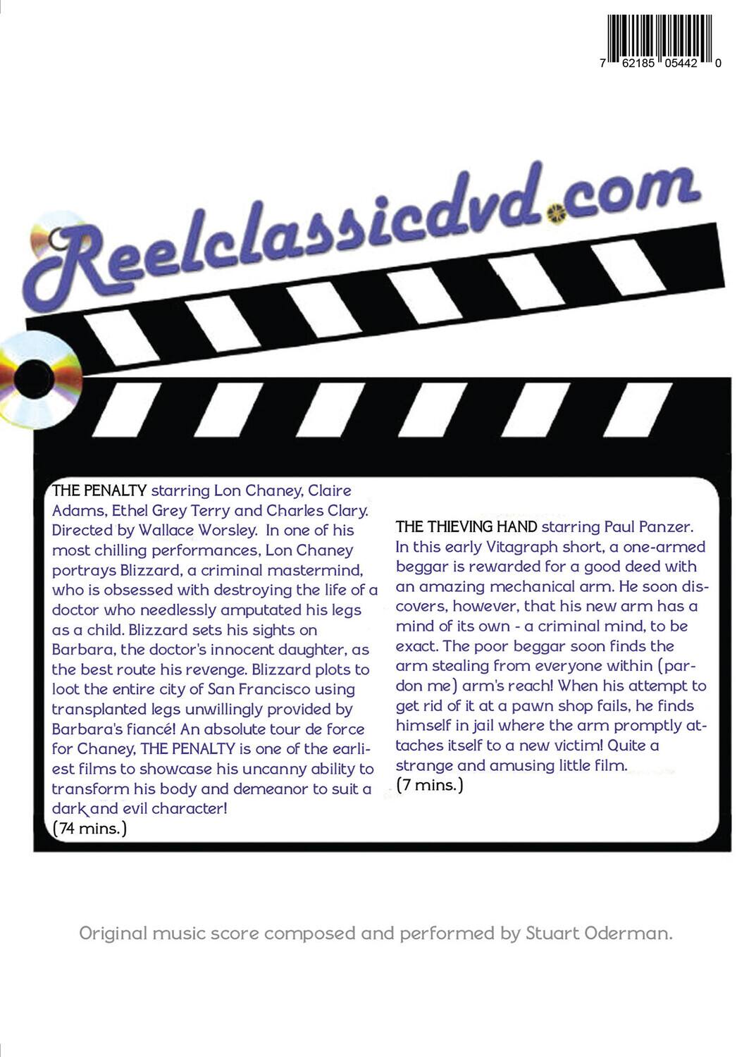 Alt View 1. The Penalty / The Thieving Hand   - DVD.