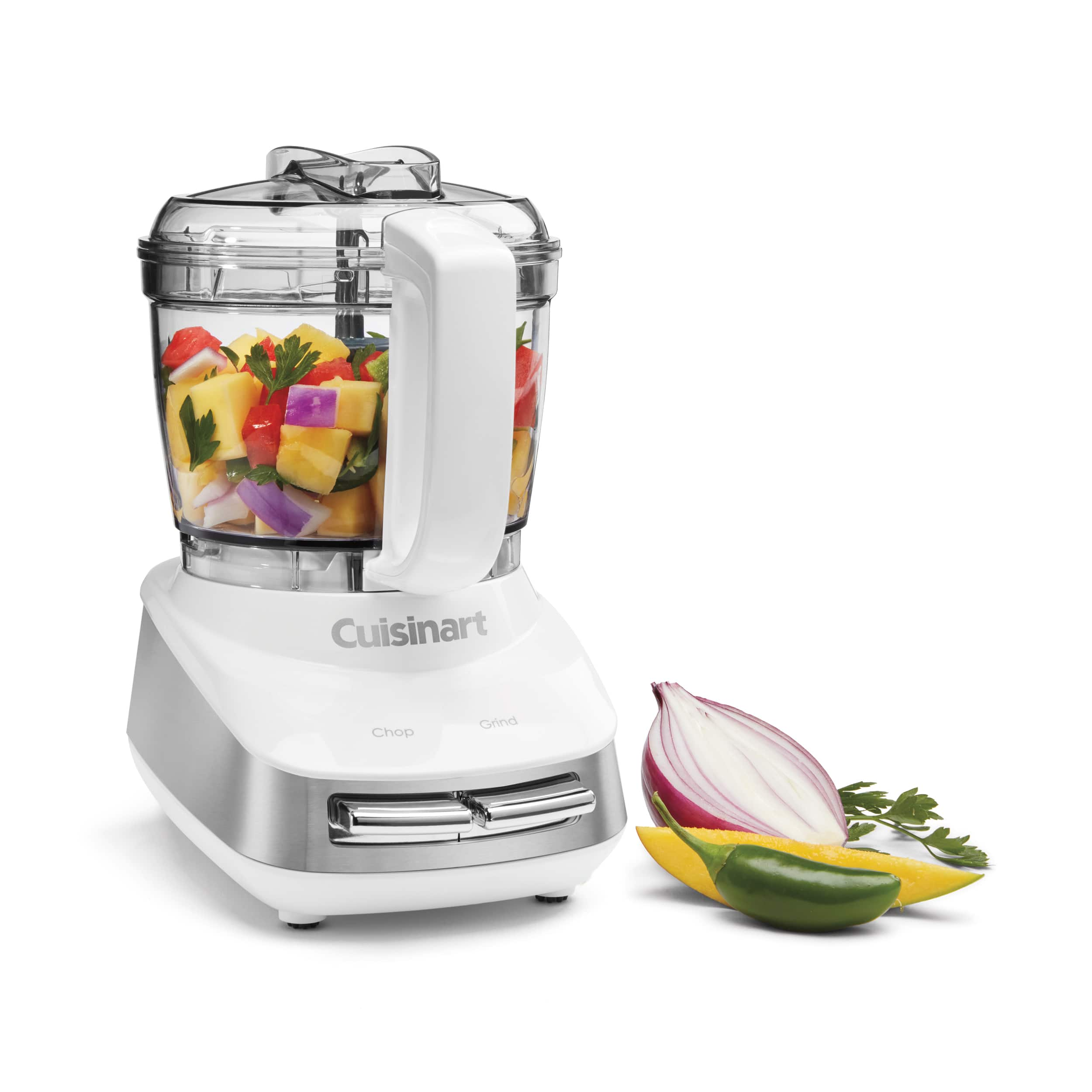 Cuisinart - Core Custom 4-Cup Chopper - White