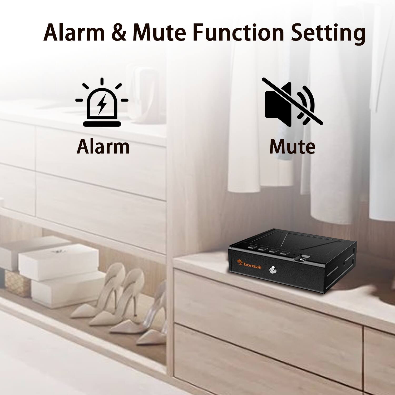 Alarm & Mute Function Setting

Alarm

Mute