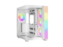be quiet! - LIGHT BASE 600 LX White ABS / Steel / Tempered Glass ATX Mid Tower Case - White