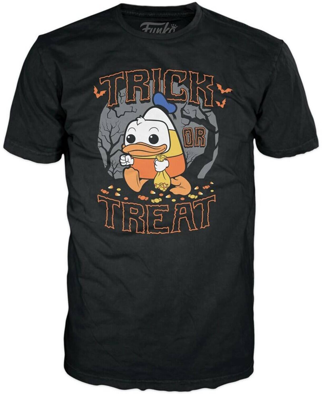 FUNKO POP! & TEE: Disney - Halloween Donald Duck (GW) - 2XL - APPAREL