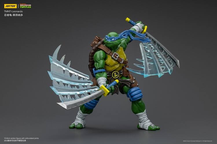 JOYTOY | TURTLES TMNT-Leonardo - L We 10 6cm action figure with articulated joints 10 10.6