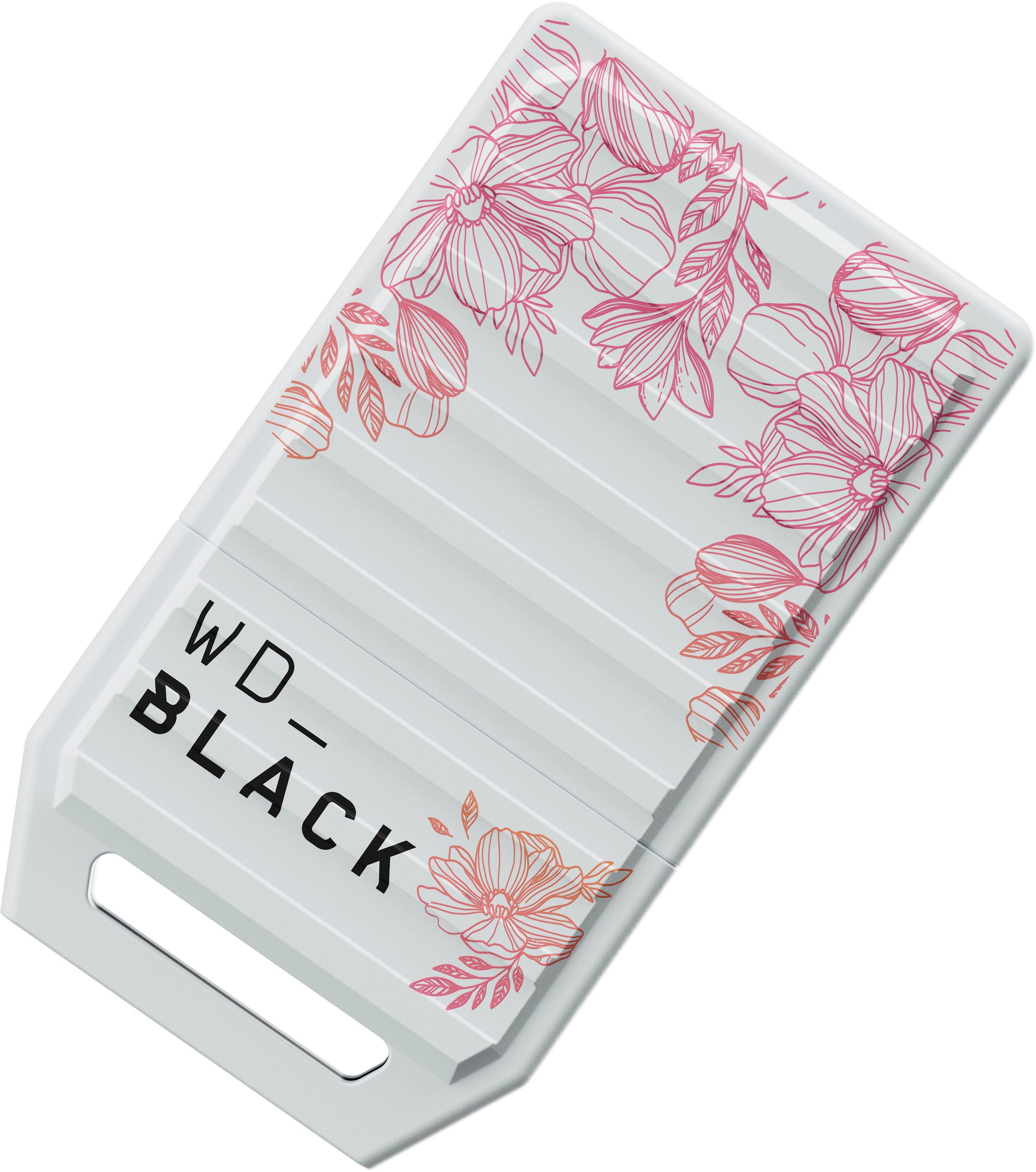 Alt View 8. WD - BLACK C50 1TB Storage Expansion Card for Xbox Series X|S Gaming Console SSD Summer Collection Floral - White.