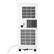Alt View 5. Keystone - 8,500 BTU ASHRAE/5,000 BTU DOE Portable Air Conditioner with Remote - White.