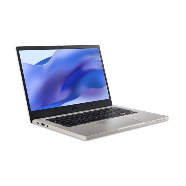 Alt View 5. Acer - Acer Vero 514 14" FHD IPS Chromebook Intel Core i3-1215U 8GB RAM 128GB SSD Cobblestone Gray - Intel Core i3-1215U - Iron.