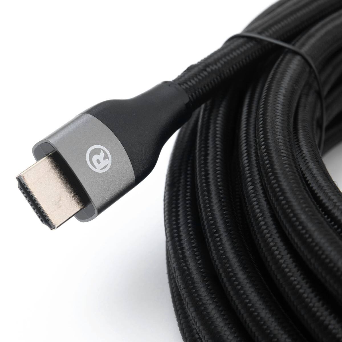 Back. RadioShack - HDMI 2.1 Ultra High Speed Cable 8K60Hz - 20 Feet - Black.
