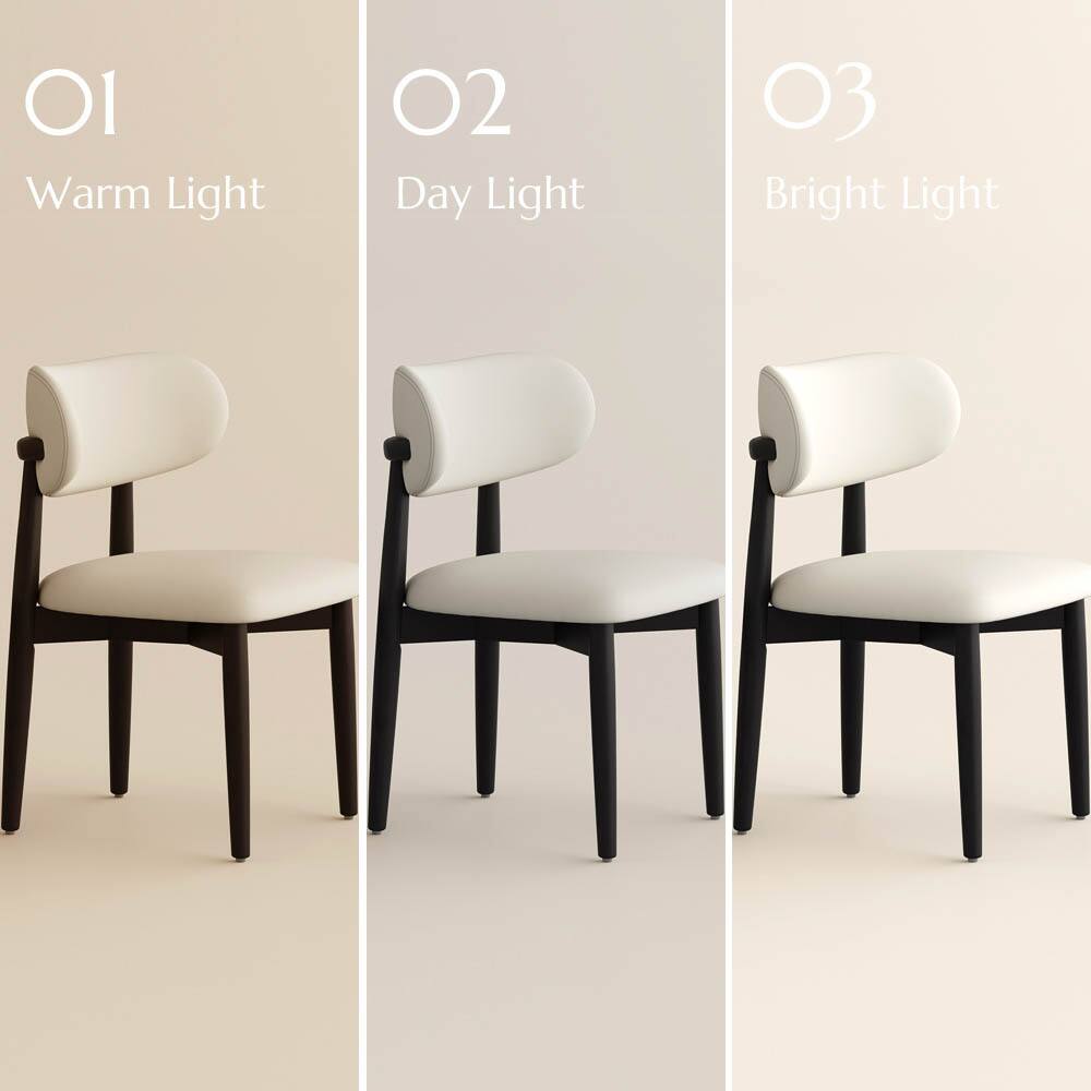 01 Warm Light  
02 Day Light  
03 Bright Light