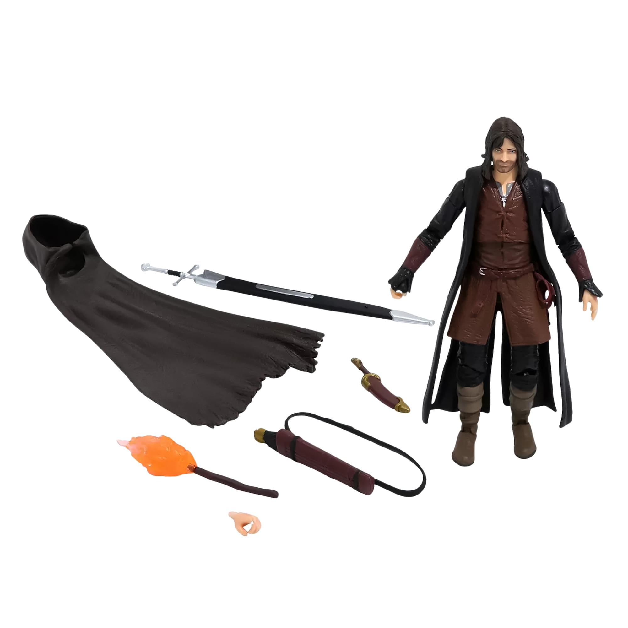 Alt View 10. The Loyal Subjects - The Lord of the Rings BST AXN 5 Inch Action Figure | Aragorn - Multi-Colored.