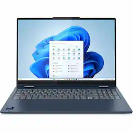 Lenovo - IdeaPad 5 16IAL10 83KS001MUS 16" Touchscreen Convertible 2 in 1 Notebook - WUXGA - Intel Core Ultra 7 255U - 16 G - Cosmic Blue
