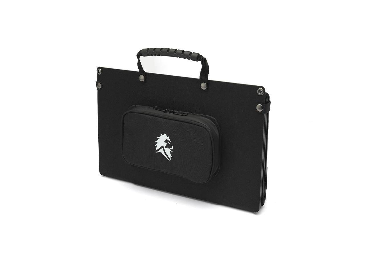 Alt View 5. Lion Energy - Lion Energy - 50W Lightweight Solar Panel (5V/9V/12V) w/ USB-A & USB-C.