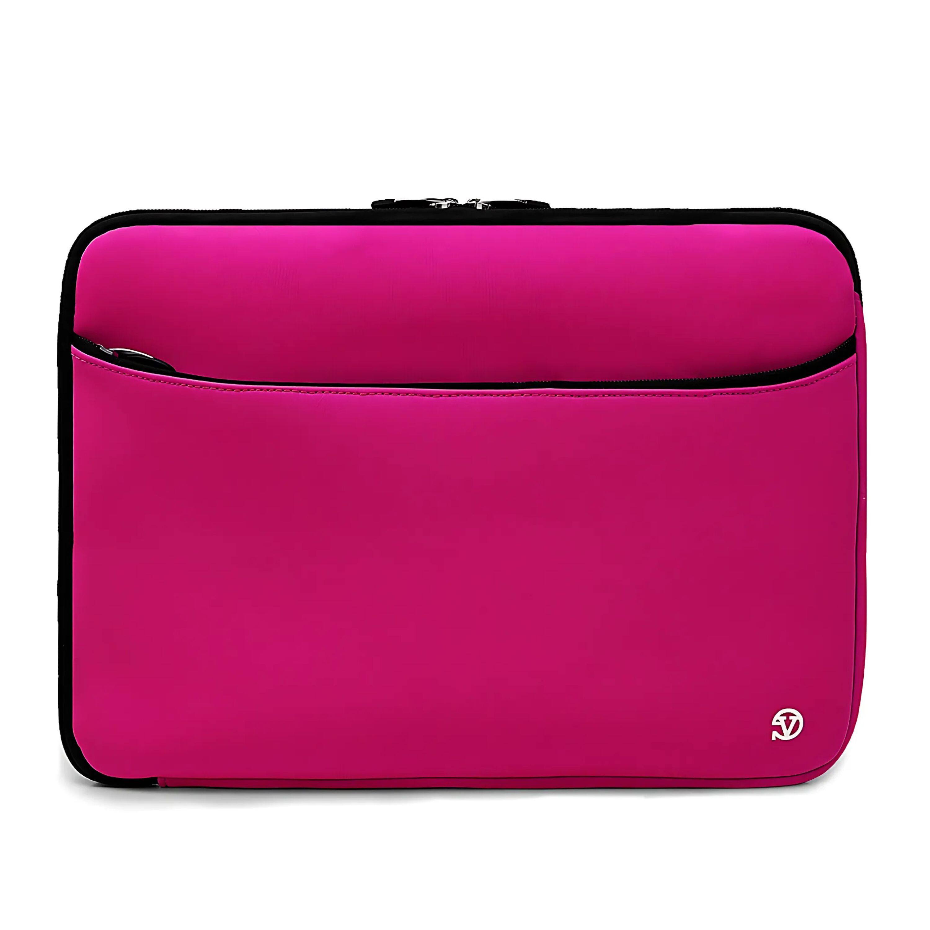 Kitcheniva - Slim Neoprene Laptop Sleeve Case Bag For 15" Laptop - Magenta