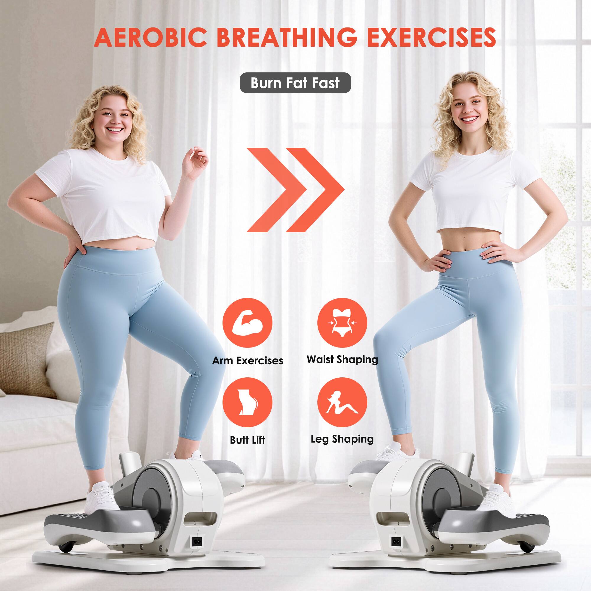 AEROBIC BREATHING EXERCISES  
Burn Fat Fast  

Arm Exercises  
Waist Shaping  
Butt Lift  
Leg Shaping