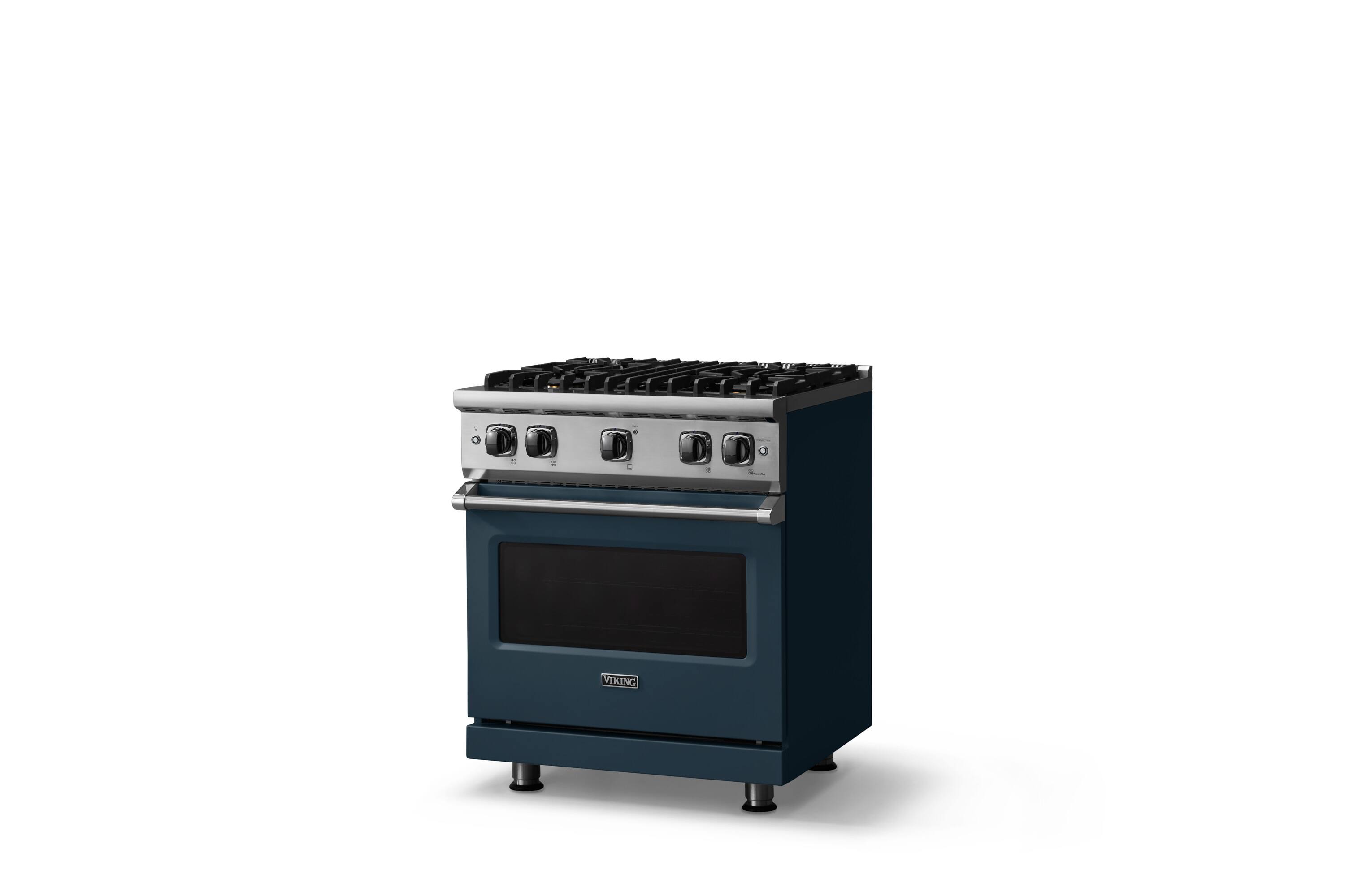 Angle. Viking - 5-Series Gas Sealed Burner Range - Squall.