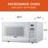 MICROWAVE OVEN 1100 WATT OF POWER 21.7" 19.3" 12.2"
