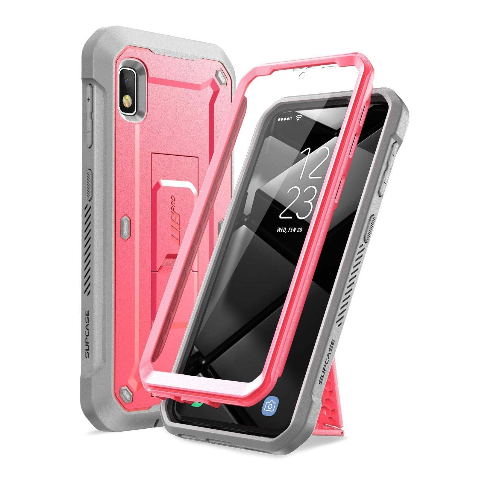 SUPCASE - Unicorn Beetle Pro Rugged Case for Galaxy A10e – Full-Body Protection with Screen Protector - Pink