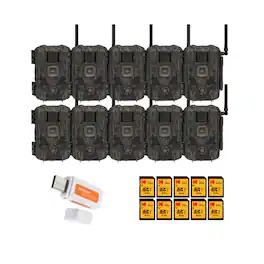 Stealth Cam - Fusion MAX 3.0 Cellular Trail Camera 42MP with Accessories Bundle