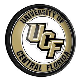 The Fan-Brand - UCF Knights Logo 18'' Round Slimline Illuminated Wall Sign - Multicolor