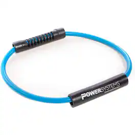 Power Systems - Versa O Commercial 10" Resistance Tube Band, Heavy Resistance Band (12-45 lbs) - Light Blue