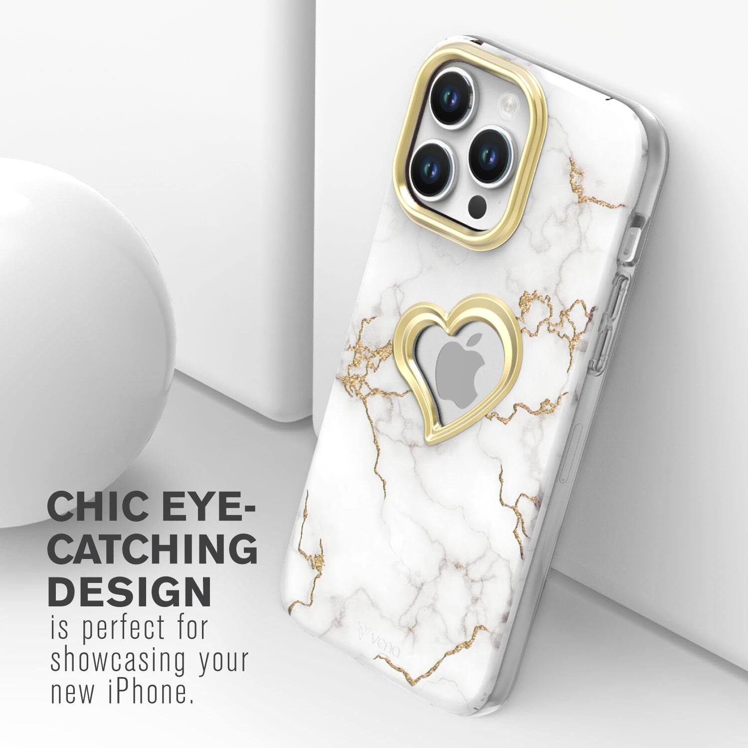 CHIC EYE-CATCHING DESIGN is perfect for showcasing your new iPhone. veno