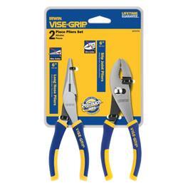 Irwin - Vise-Grip 2 pc Alloy Steel Professional Pliers Set 6 in. L