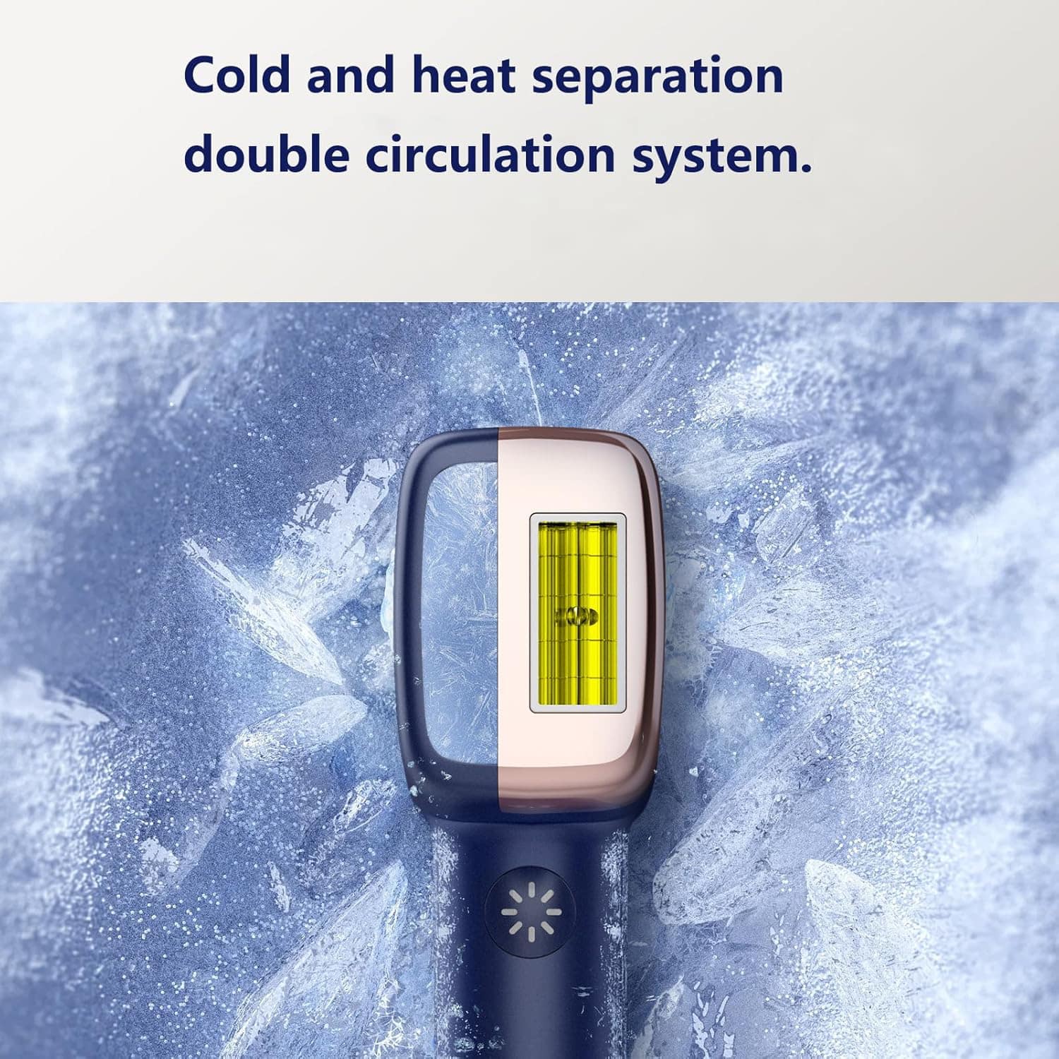 Cold and heat separation double circulation system.
