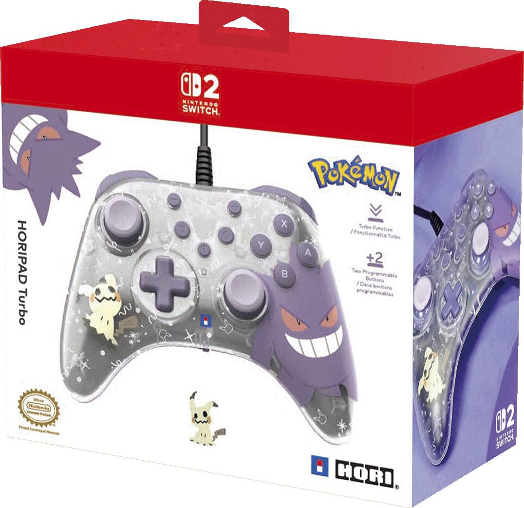 Hori HORIPAD Turbo (Gengar & Mimikyu) Wired Controller for