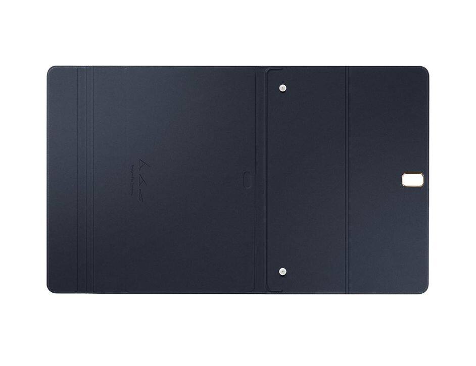 Left. Samsung - Samsung Galaxy Tab 5 Book Cover Black - Black.