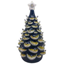 Santa's Workshop - Navy North Carolina A&T Aggies 14'' Ceramic Tree - Blue