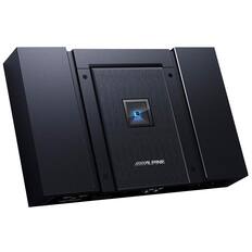 Front. Alpine - Alpine Status HDA-F60 Hi-Res 4-Channel Amplifier, 100W x 4 at 4-Ohm, 150W x 4 at 2-Ohm - Black/Gray.