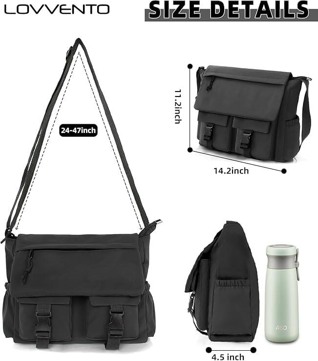 LOVVENTO

SIZE DETAILS

24-47 inch

11.2 inch

14.2 inch

4.5 inch