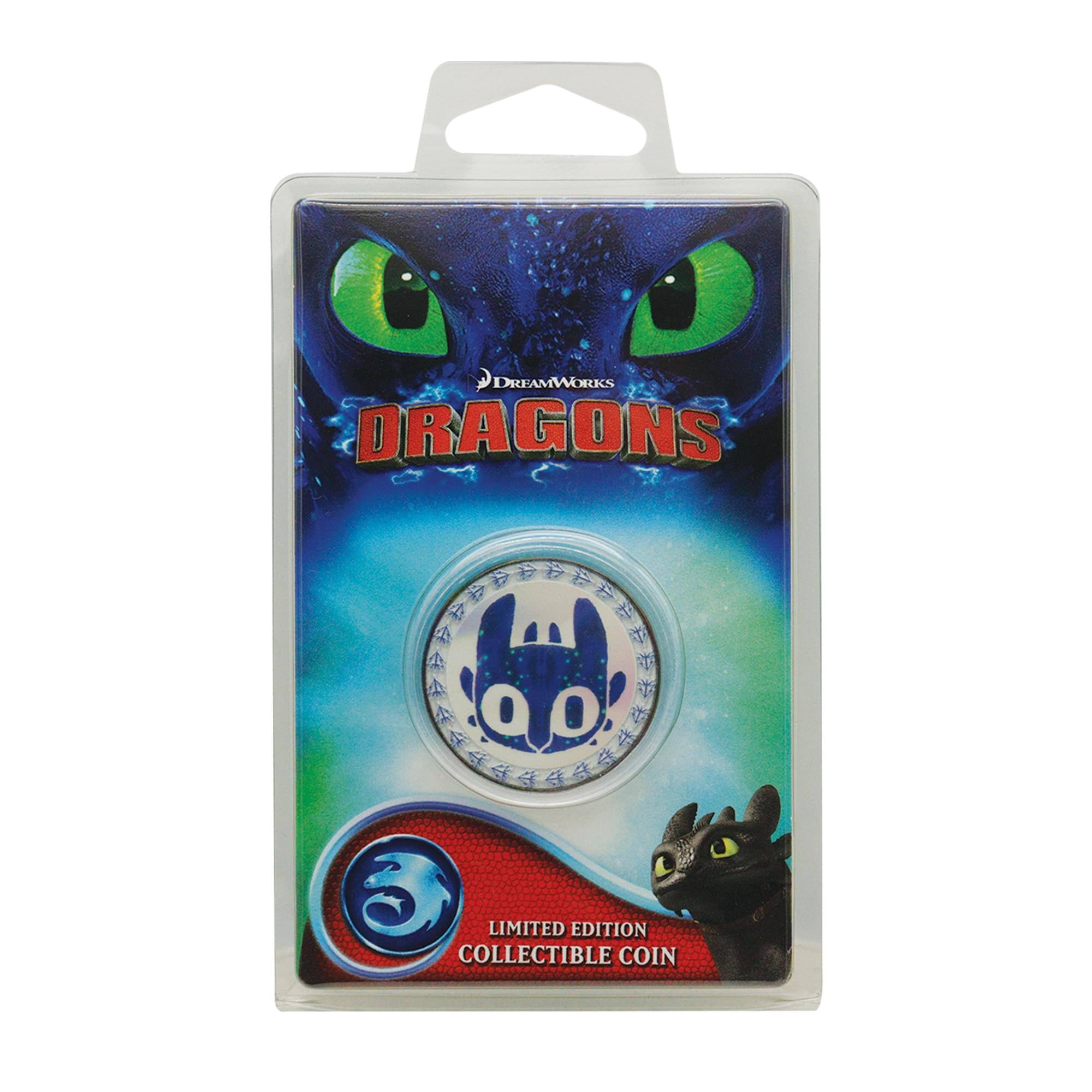 DREAMWORKS DRAGONS 00 O 3 LIMITED EDITION COLLECTIBLE COIN