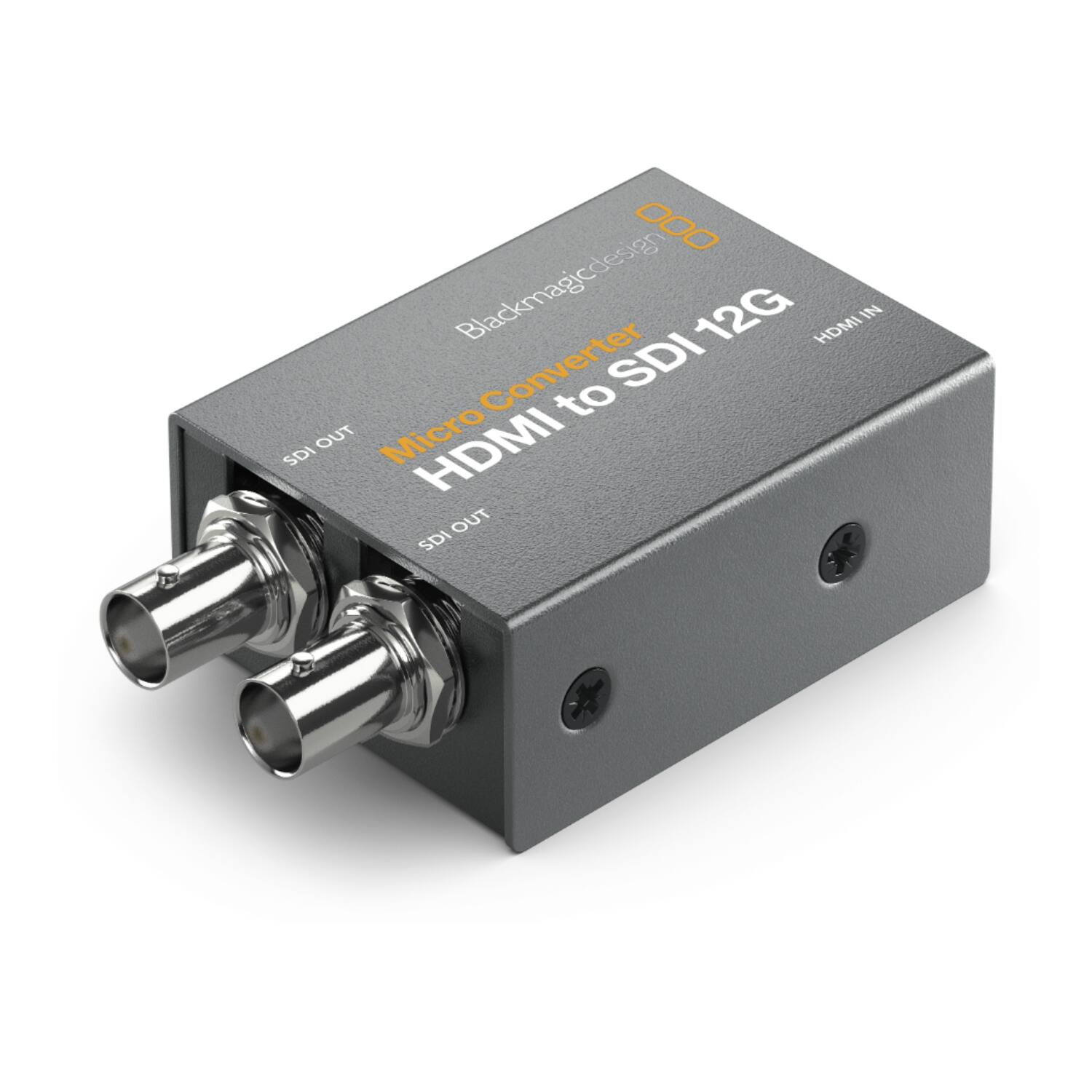 Blackmagic Design Micro Converter HDMI to SDI 12G  
HDMI IN  
SDI OUT  
Micro HDMI OUT