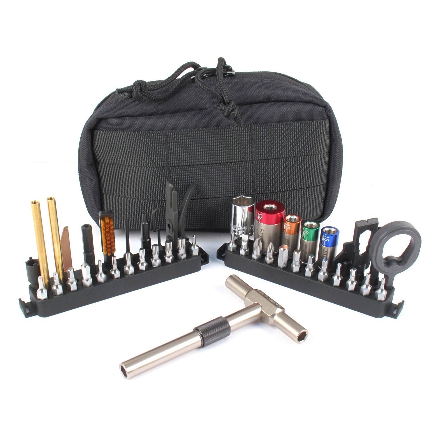 Alt View 4. iFixit - Fix It Sticks The Works Gun Maintenance Kit - Includes 4 Torque Limiters and T-Way Wrench - Black.