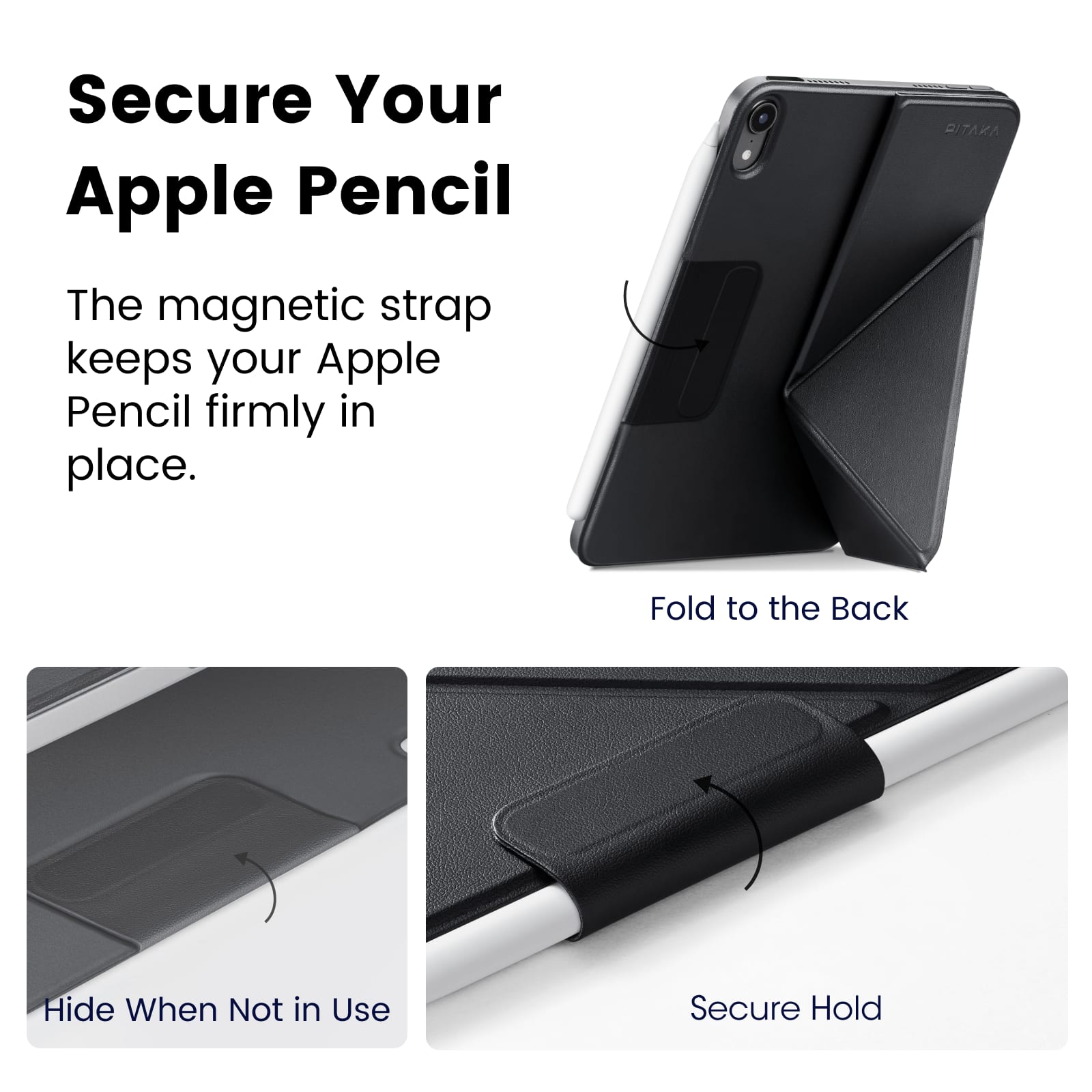 Pitaka iPad mini 7 Case , Compatible with iPad mini 7 A17 Pro