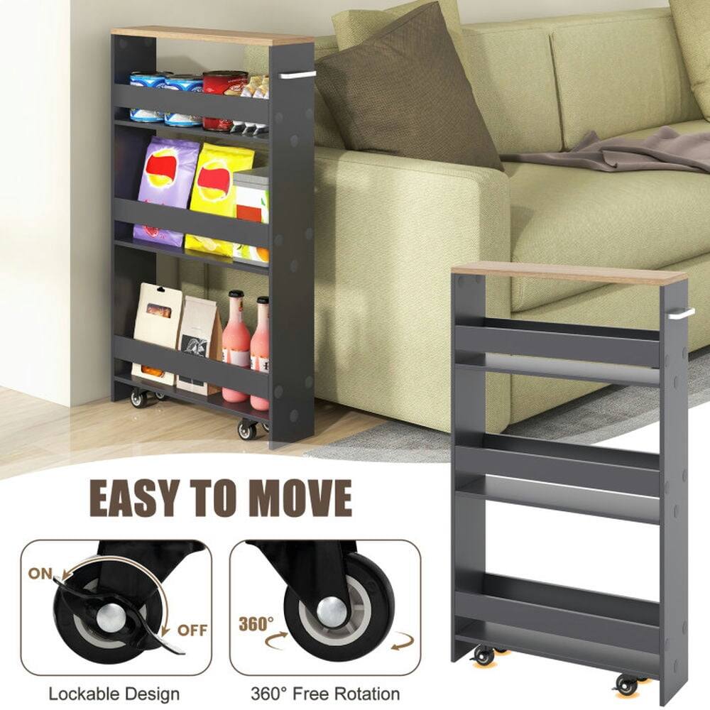 EASY TO MOVE

Lockable Design

360° Free Rotation