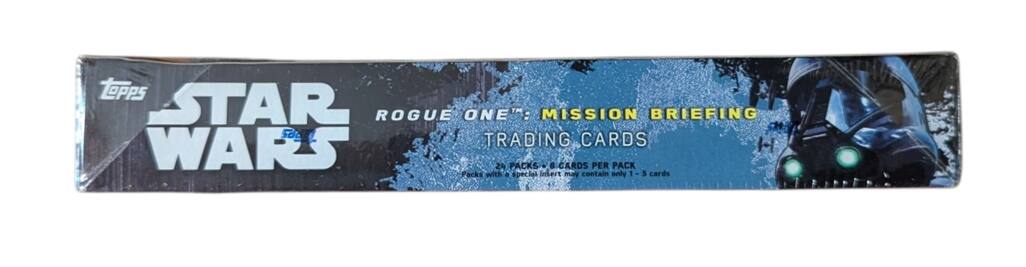 Topps STAR WARS: ROGUE ONE: MISSION BRIEFING TRADING CARDS 24 PACKS - 8 CARDS PER PACK Packs with a special insert may contain only 1 - 5 cards