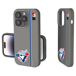 Keyscaper - MLB - Toronto Blue Jays 1977 Logo iPhone Soft Touch Case - 14 - Gray