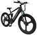 Front. Hover-1 - Instinct eBike 40 miles Max Range and 15 mph Max Speed with Pedal-Assist - Black.